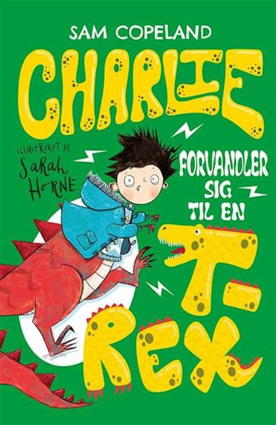 Fantasy & Science Fiction Flachs | Charlie Forvandler Sig Til En T-Rex Bog