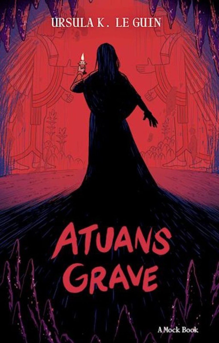 Fantasy & Science Fiction A Mock Book | Atuans Grave- Andet Bind I Ursula K. Le Guins Episke Fantasy-Serie Om Troldmanden Gaet Og Jordhavet. E-Bog