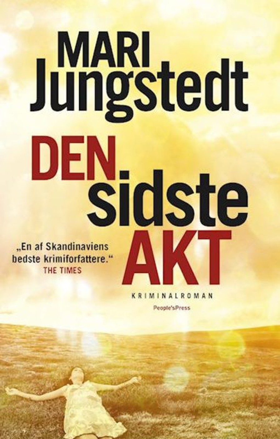 Moderne Skonlitteratur People´sPress | Den Sidste Akt- Kriminalroman Bog