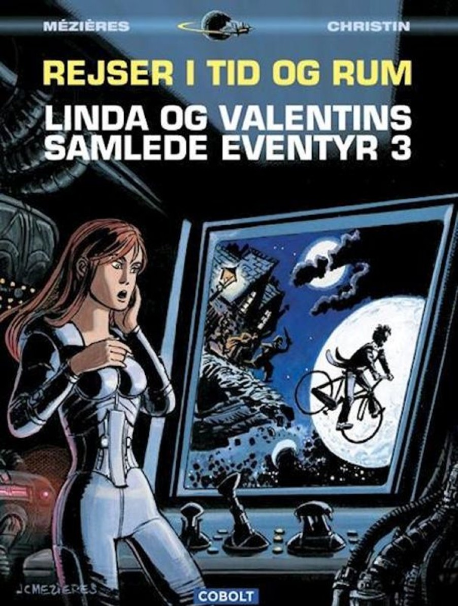 Fantasy & Science Fiction Cobolt | Linda Og Valentins Samlede Eventyr 3: Rejser I Tid Og Rum Bog